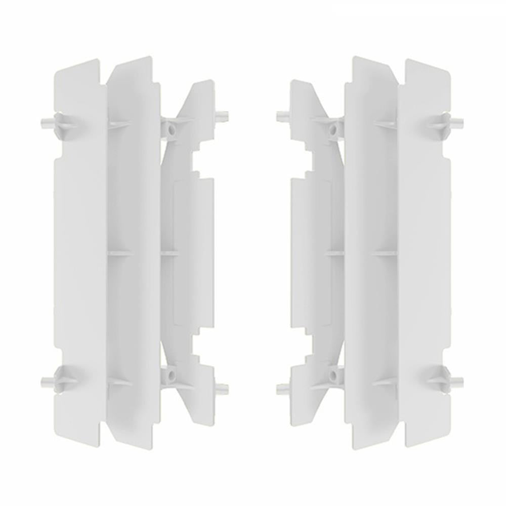 Polisport Radiator Louvres Grills White For Suzuki RM 125 2001-2008
